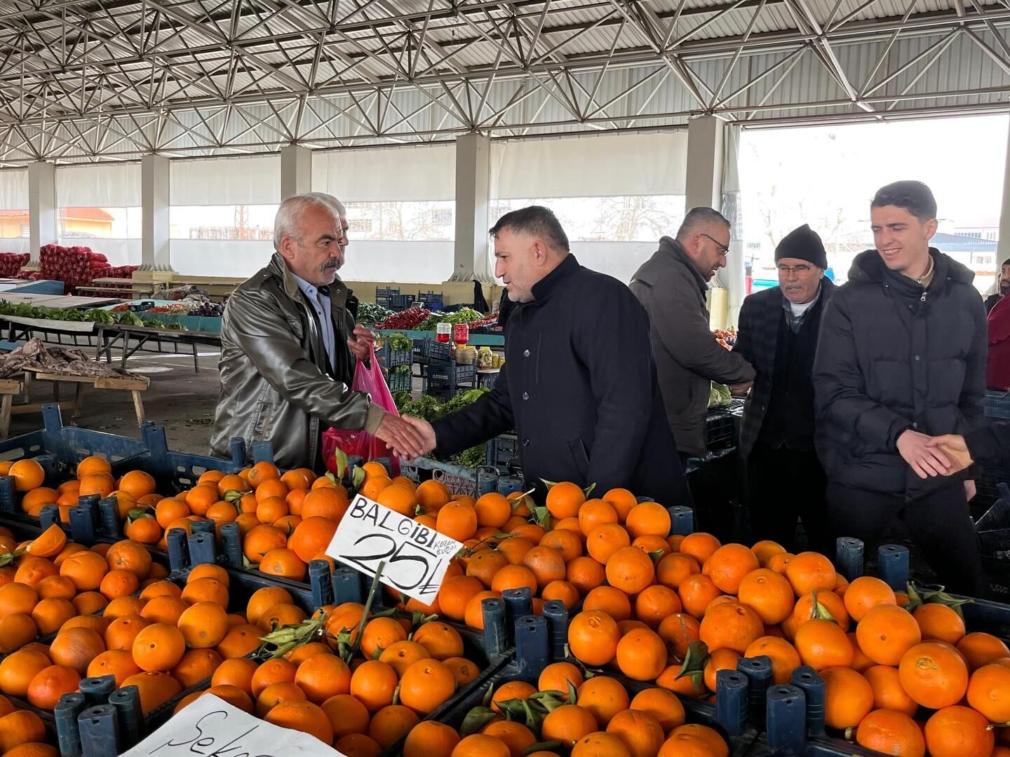 Ak Parti Afşin Teşkilatından Pazar Esnafına Ziyaret12