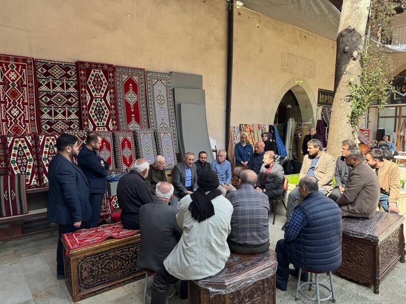 Ak Parti Heyetinden Dulkadiroğlu’nda Esnaf Ziyareti