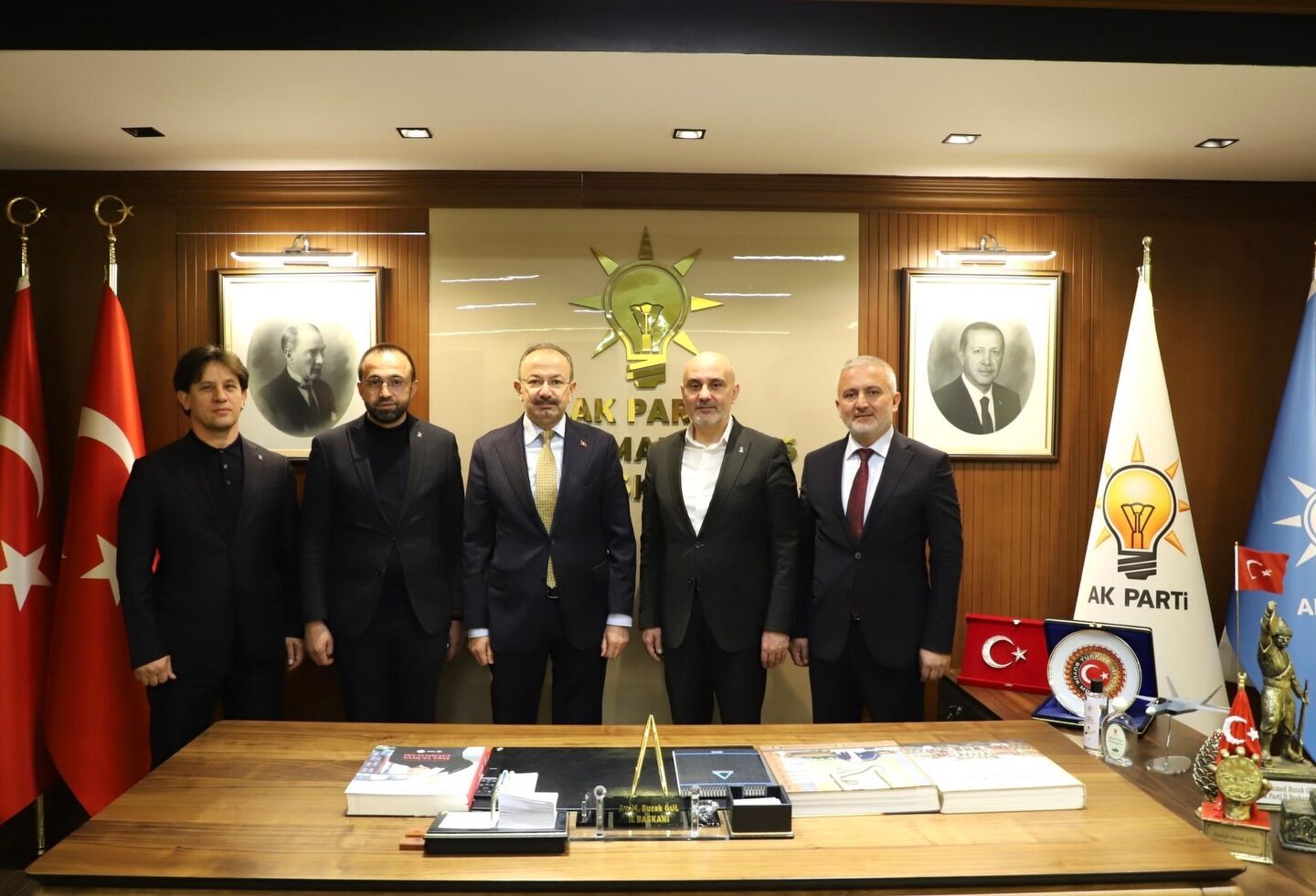 Ak Parti Mkyk Üyesi Temel Başalan’dan Kahramanmaraş İl Başkanlığına Ziyaret2