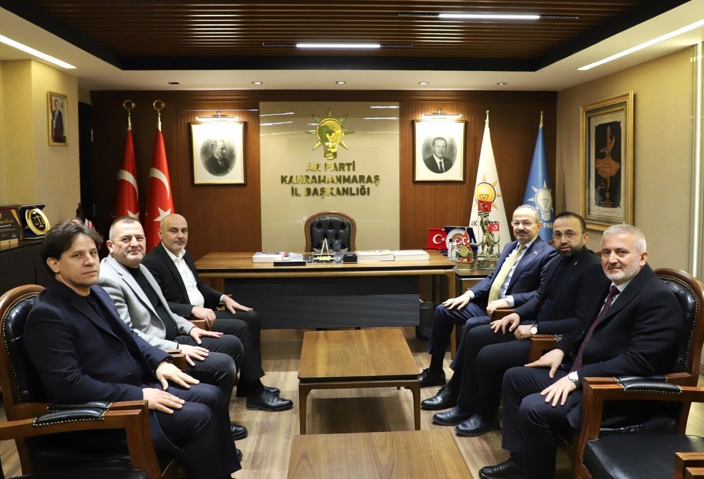 Ak Parti Mkyk Üyesi Temel Başalan’dan Kahramanmaraş İl Başkanlığına Ziyaret3