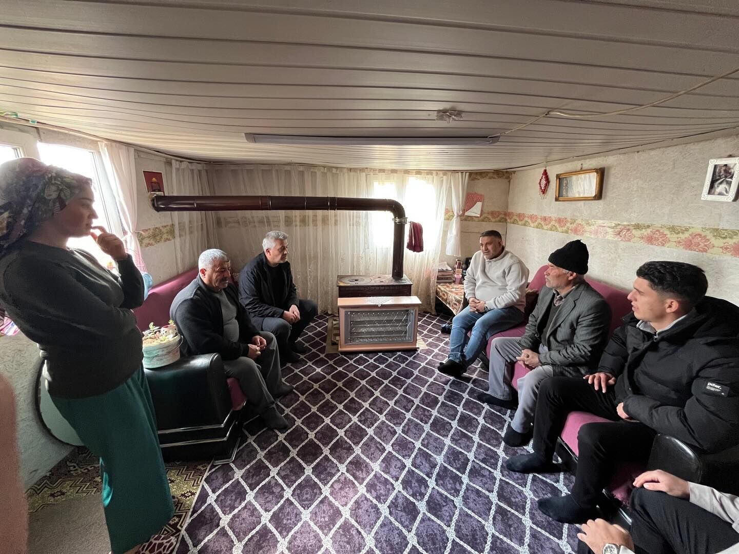 Ak Parti Teşkilatından Yedisevin Mahallesi’ne Ziyarett