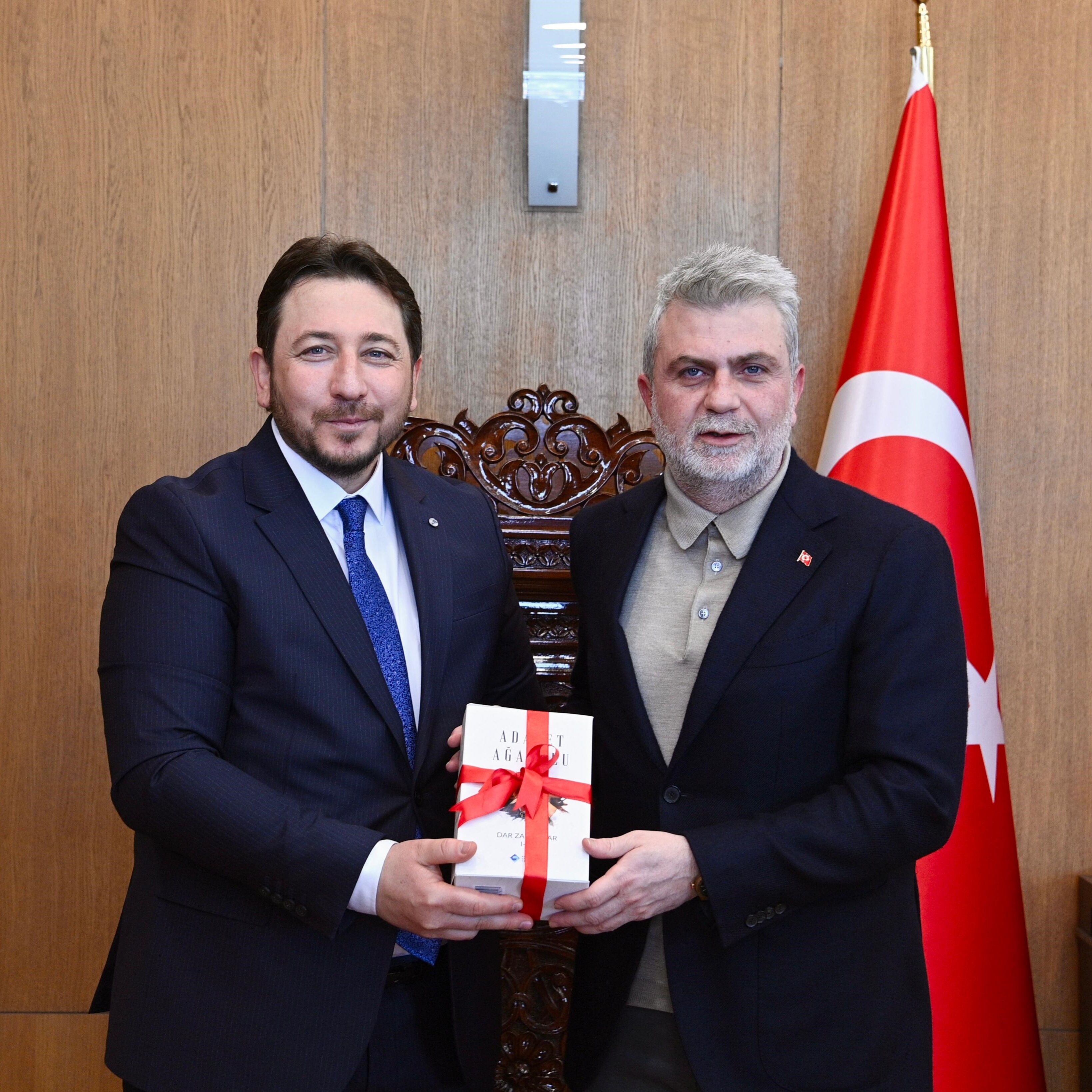 Başkan Görgel, Kütüphane Haftası’nda Kültür Heyetini Ağırladı (2)