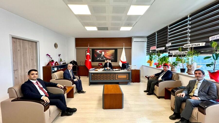 Başkan Gürbüz’den Başhekim Dal’a Hayırlı Olsun Ziyareti1