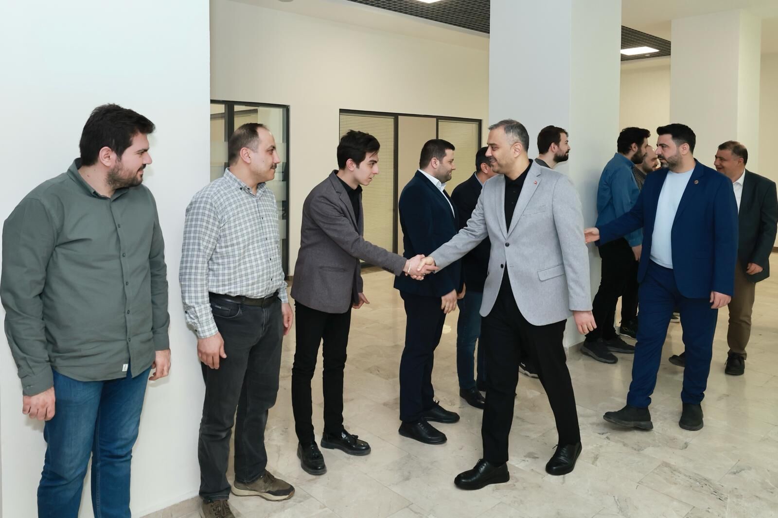 Başkan Toptaş, Belediye Personeliyle Bayramlaştı (1)-1