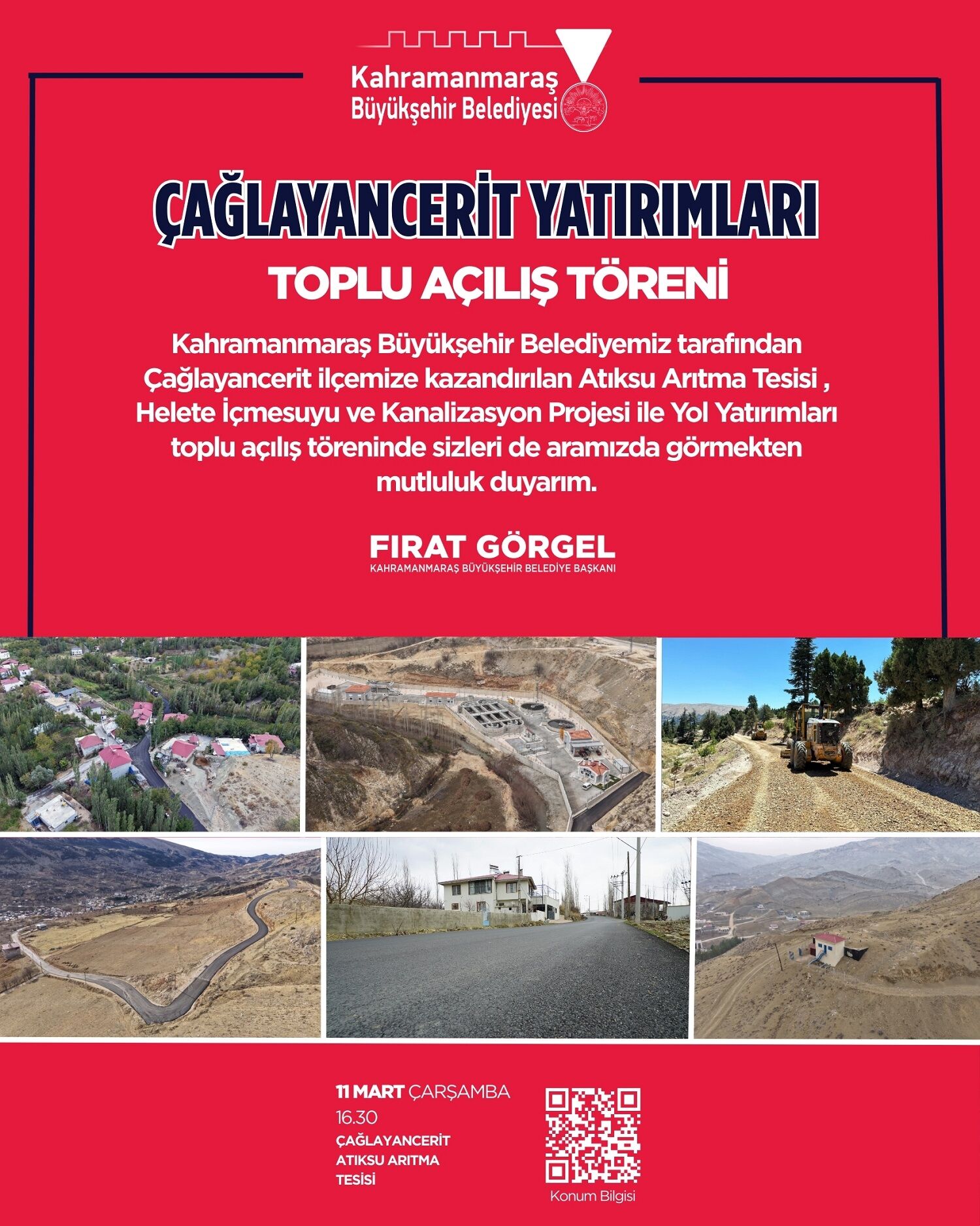Çağlayancerit’e 854 Milyon Tl’lik Yatırımın Toplu Açılışı Yapılacak (1)