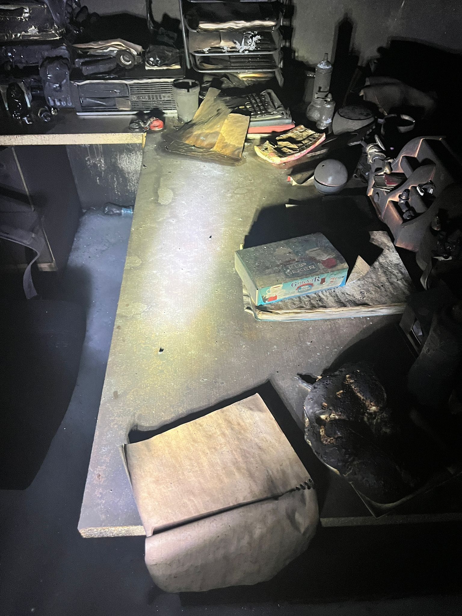 Depoda Çıkan Yangın Paniğe Neden Oldu (3)