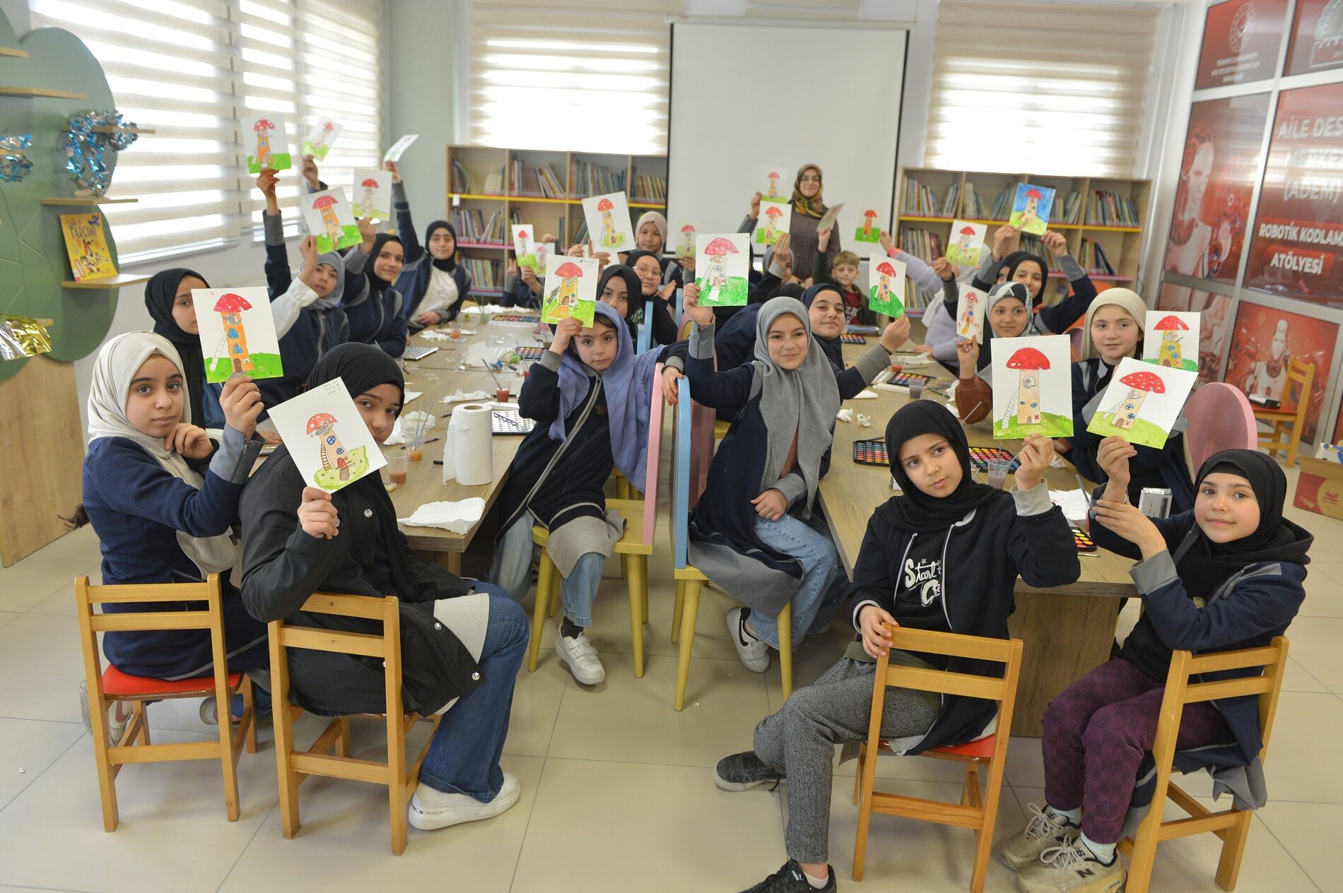 Büyükşehir’in Kütüphane Haftası Kutlama Programı Çocuklar İçin Özel Bir Etkinlikle Başladı