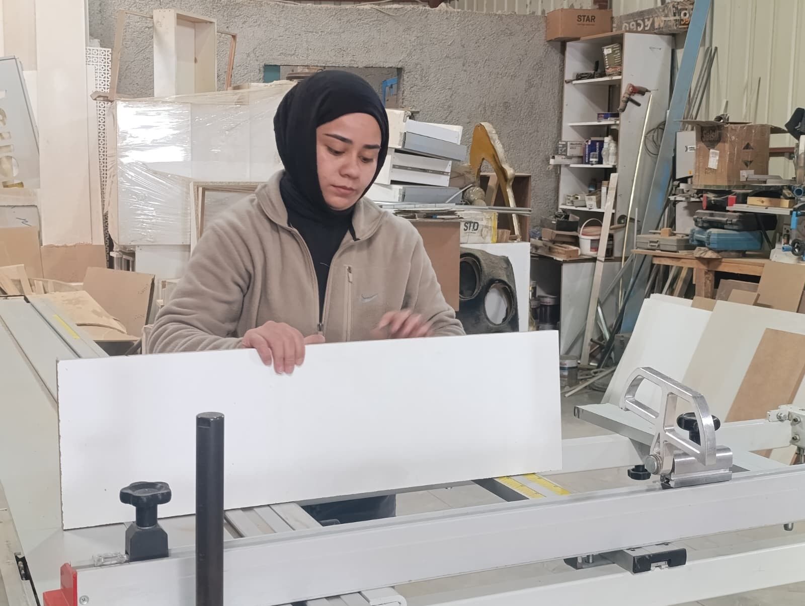 Kadın Gücü Üniversiteli Genç Atölyede Ustalık Yapıyor (4)