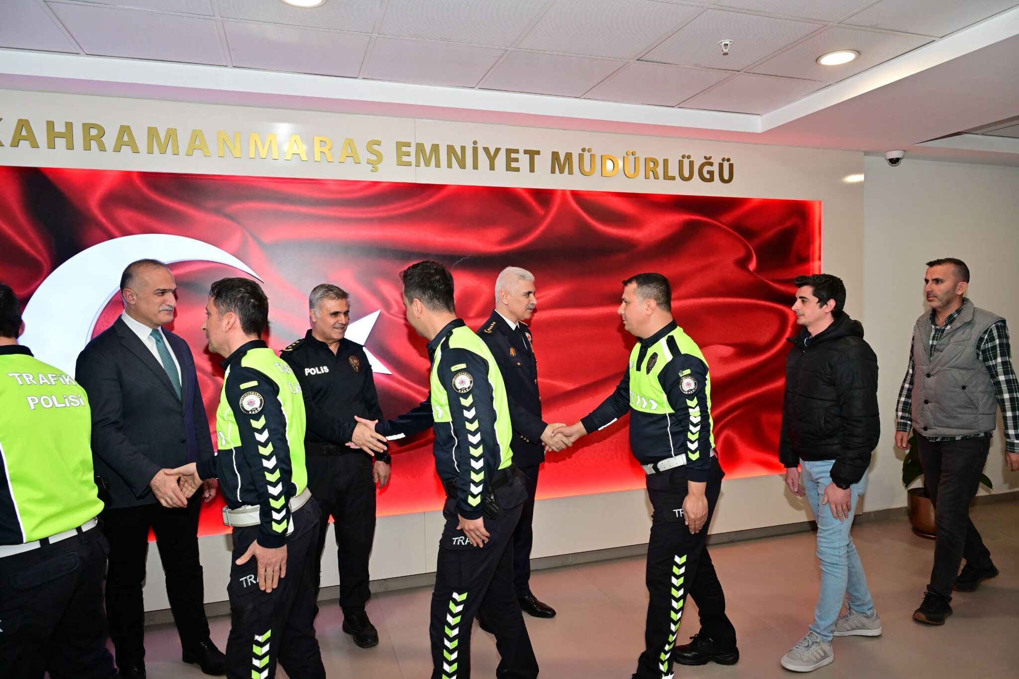 Kahramanmaraş Emniyet Müdürlüğünde Bayramlaşma Programı1