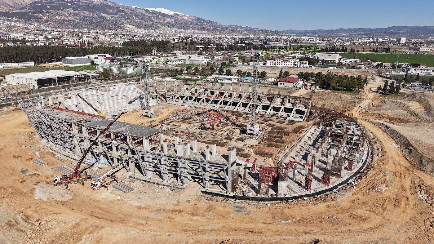 Kahramanmaraş’ın Dev Stadyumu Gün Yüzüne Çıkıyor (2)