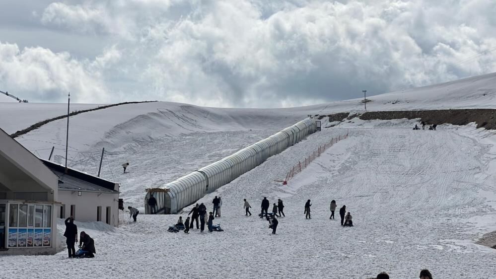Kahramanmaraş'ın Yüksek Kesimleri Beyaza Büründü (2)