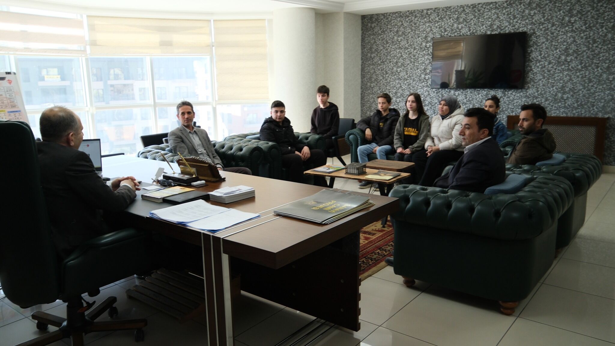 Kahramanmaraş’ta Öğrenciler Ve Dernek Temsilcilerinden İl Müftüsü’ne Ziyaret (3)