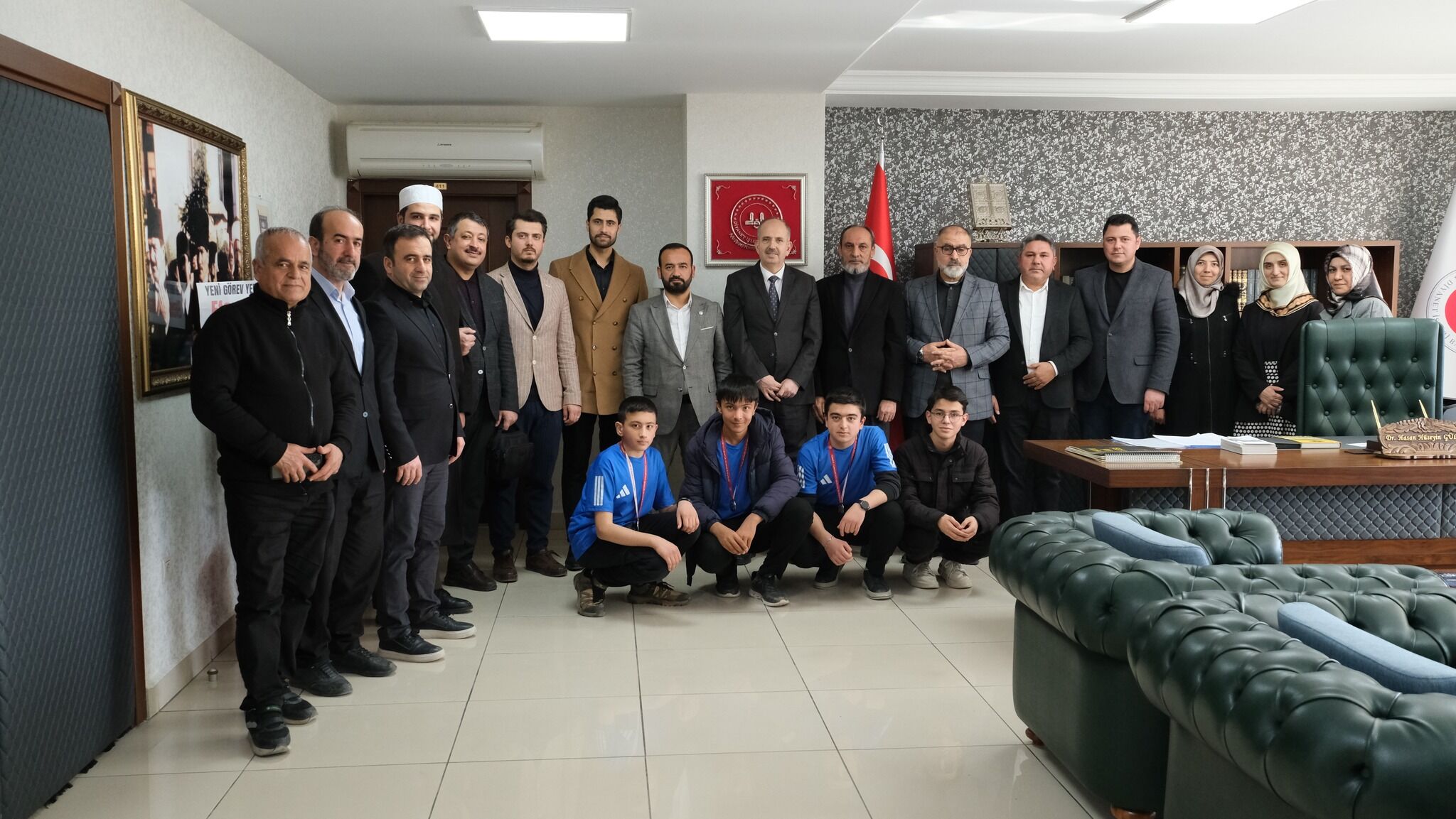 Kahramanmaraş’ta Öğrenciler Ve Dernek Temsilcilerinden İl Müftüsü’ne Ziyaret (4)