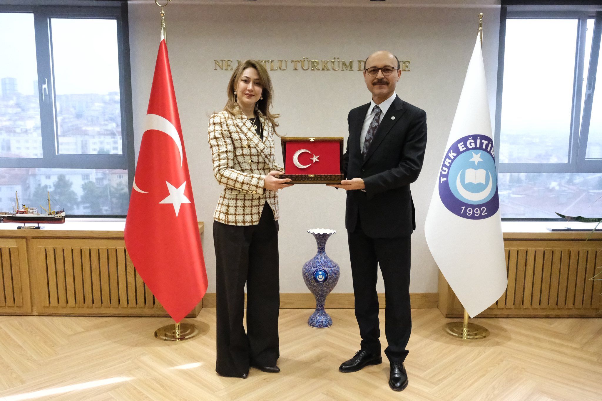 Milletvekili Karakoç’tan Türk Eğitim Sen Genel Başkanı Ceylan’a Tebrik Ziyareti