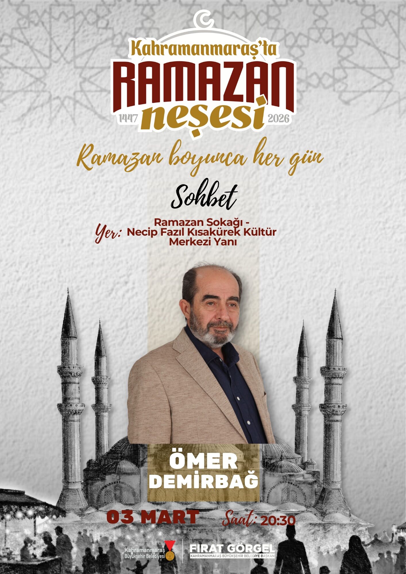 Ömer Demirbağ, Ramazan Sokağı’nda Vatandaşları Manevi Bir Yolculuğa Çıkaracak