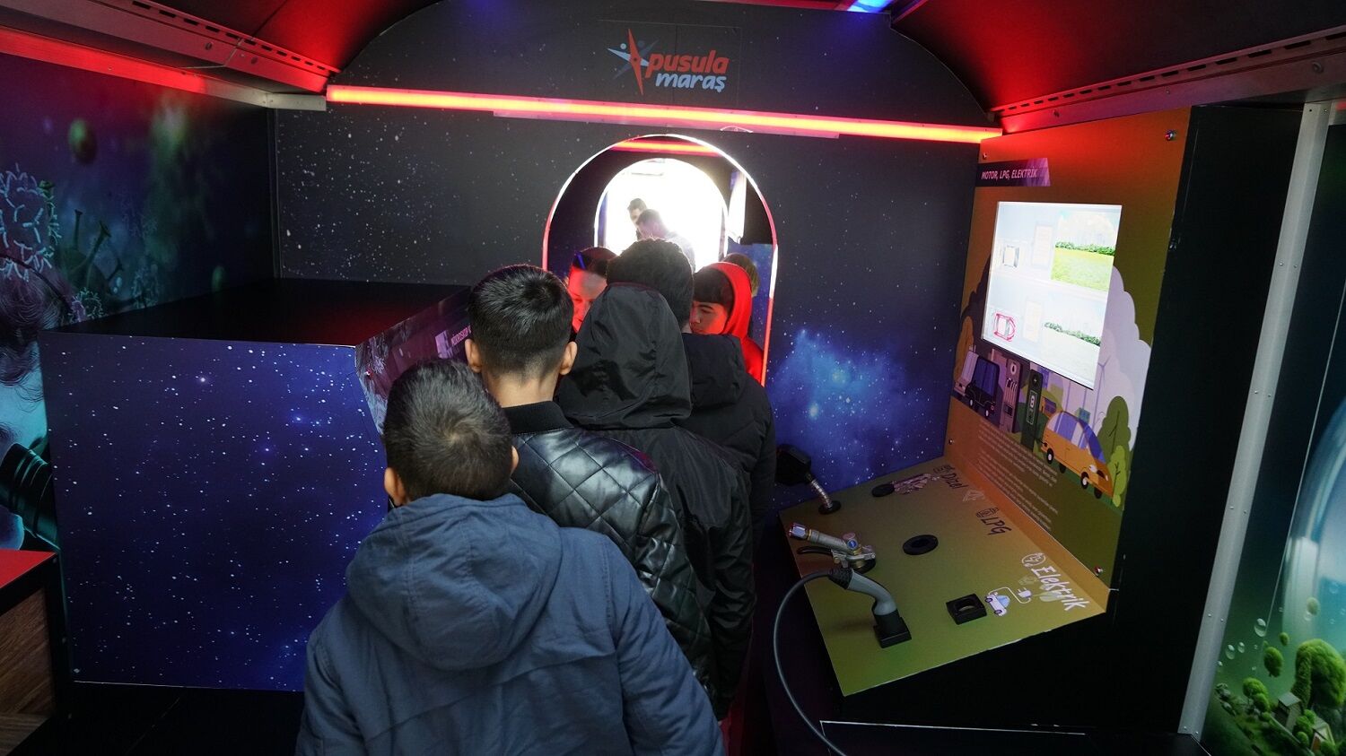 Pusula Maraş’ın Gezen Bilim Merkezi Yeni Misafirlerini Ağırladı (2)