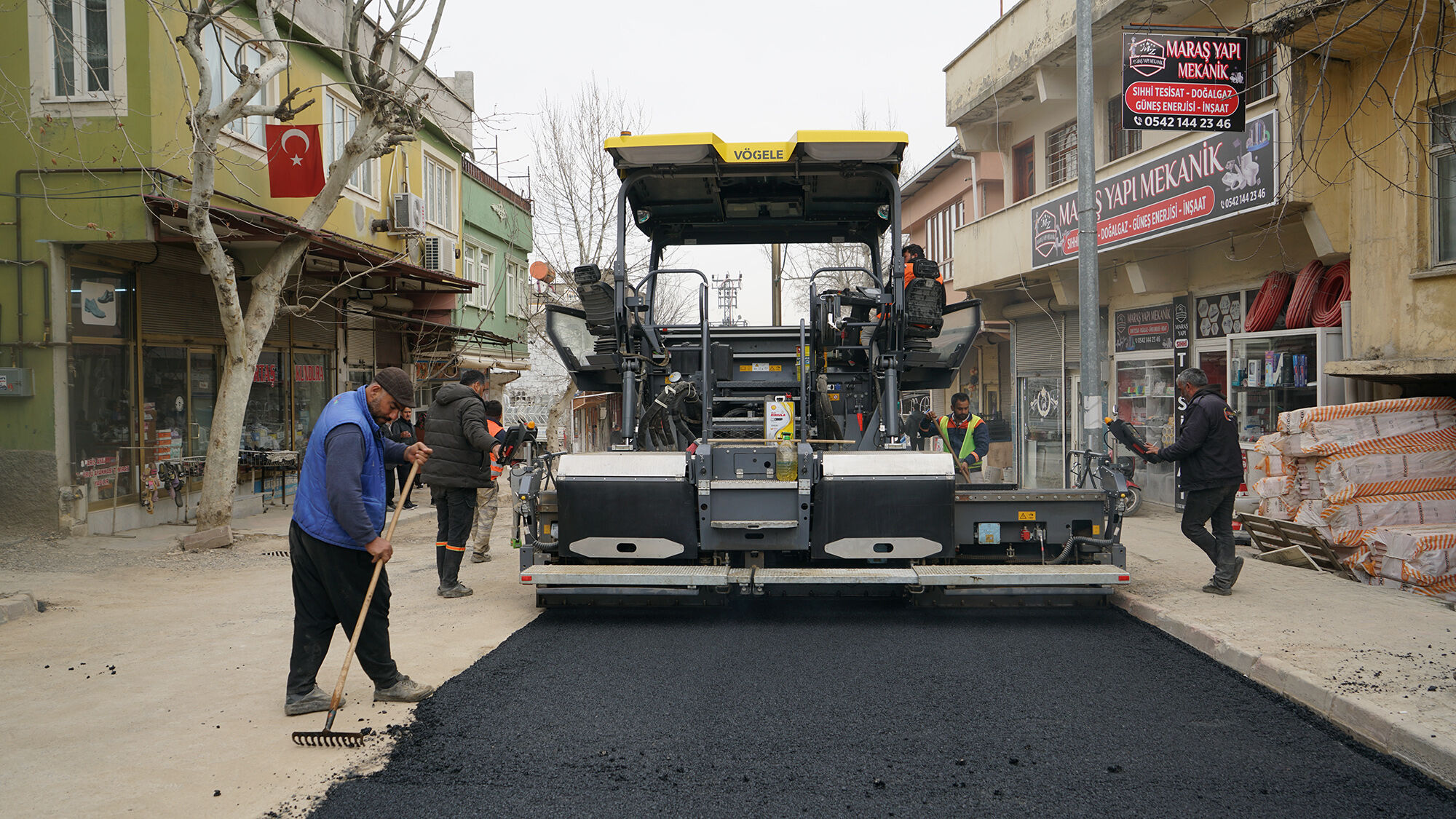 Şehir Merkezinde Yol Onarım Atağı Sürüyor (1)