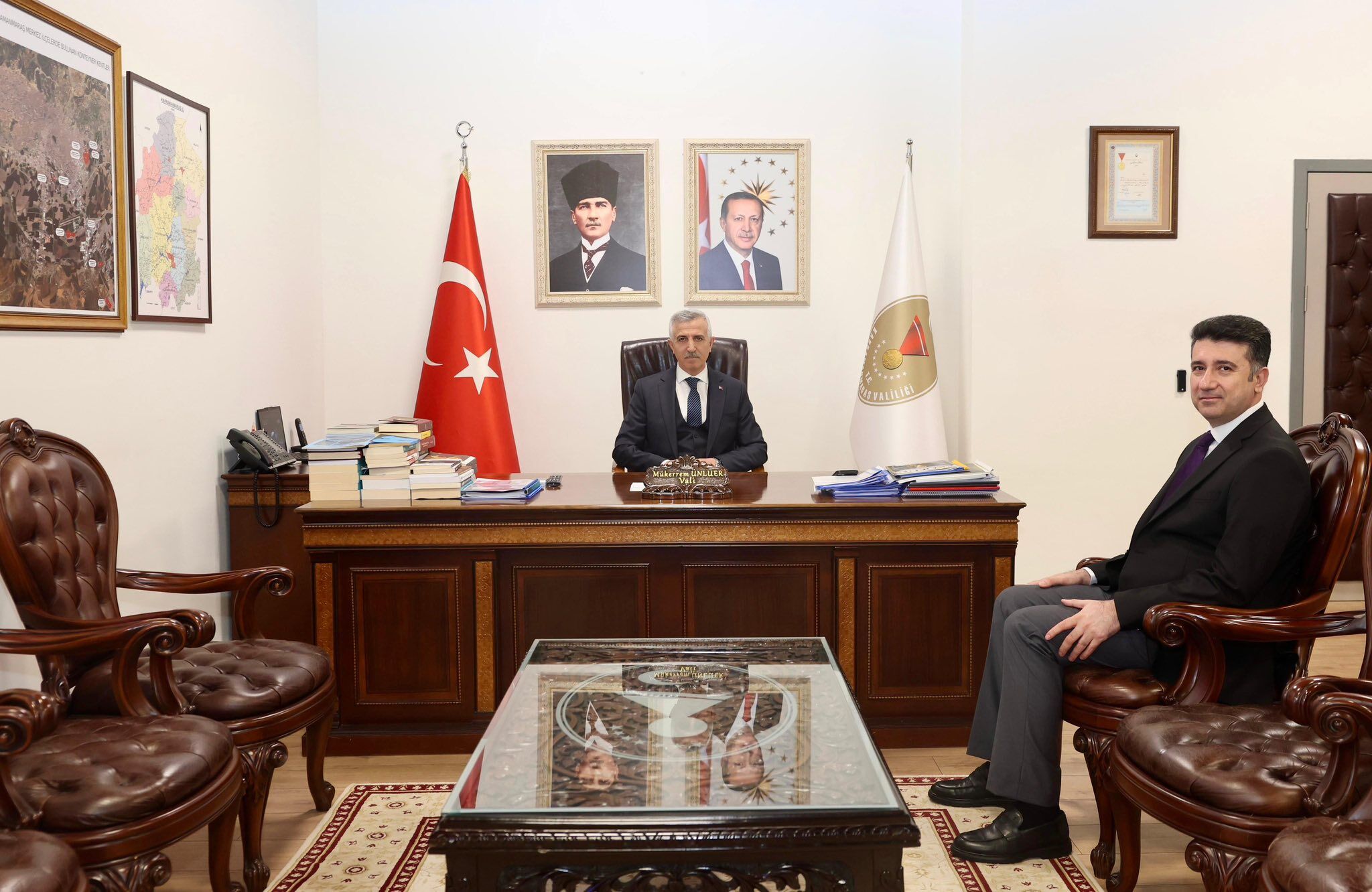 Vali Ünlüer’e Makam Ziyaretleri Devam Ediyor-19
