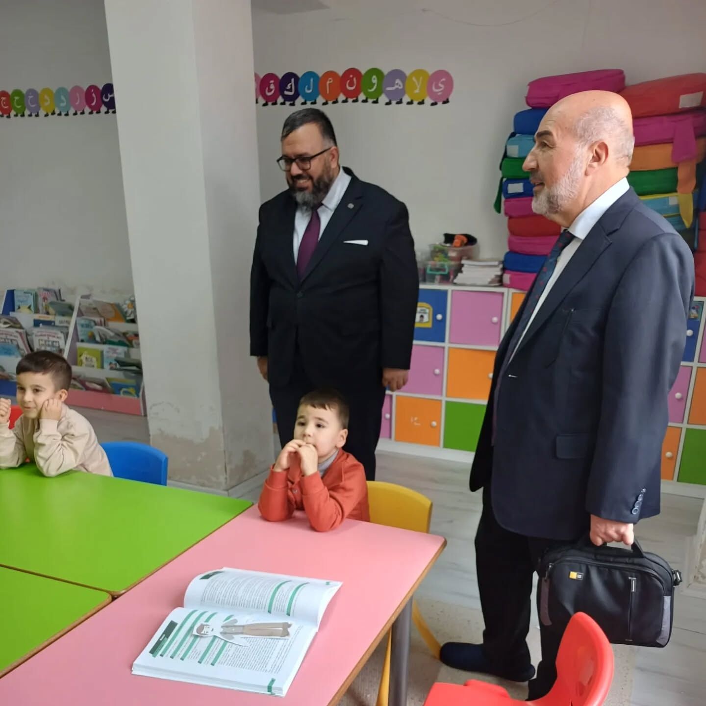 Diyanet Müfettişlerinden Fidanlık Kur’an Kursuna Ziyaret