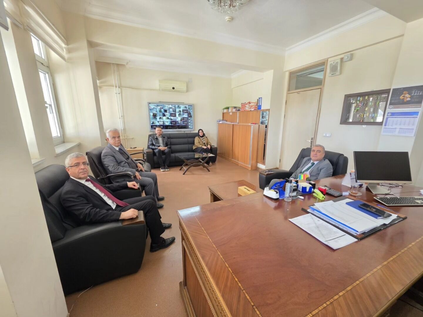 Afşin Fen Lisesi’ne Ziyaret: Yeni Müfredat Görüşüldü