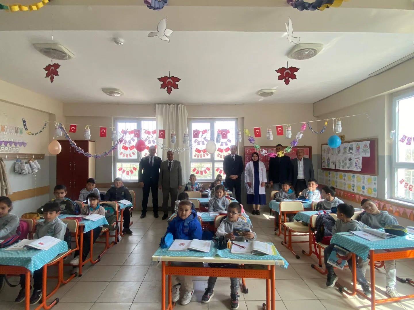 Afşin Kaymakamı Muammer Sarıdoğan’dan Okullara Ziyaret-1