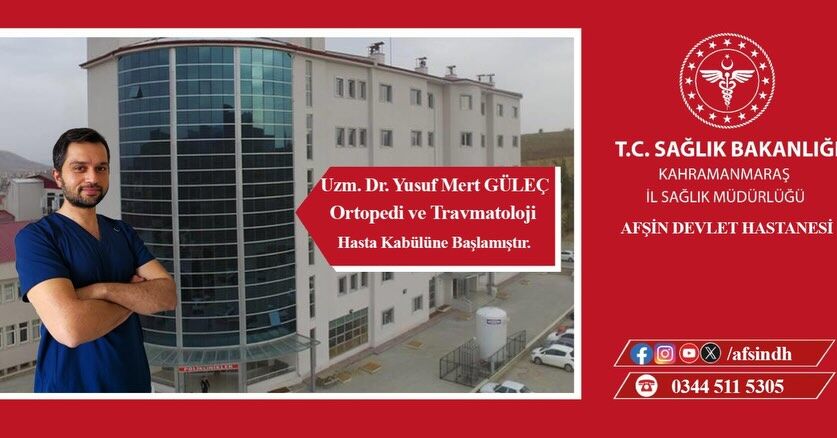 Afşin’de 4 Uzman Doktor Hasta Kabulüne Başladı! (4)