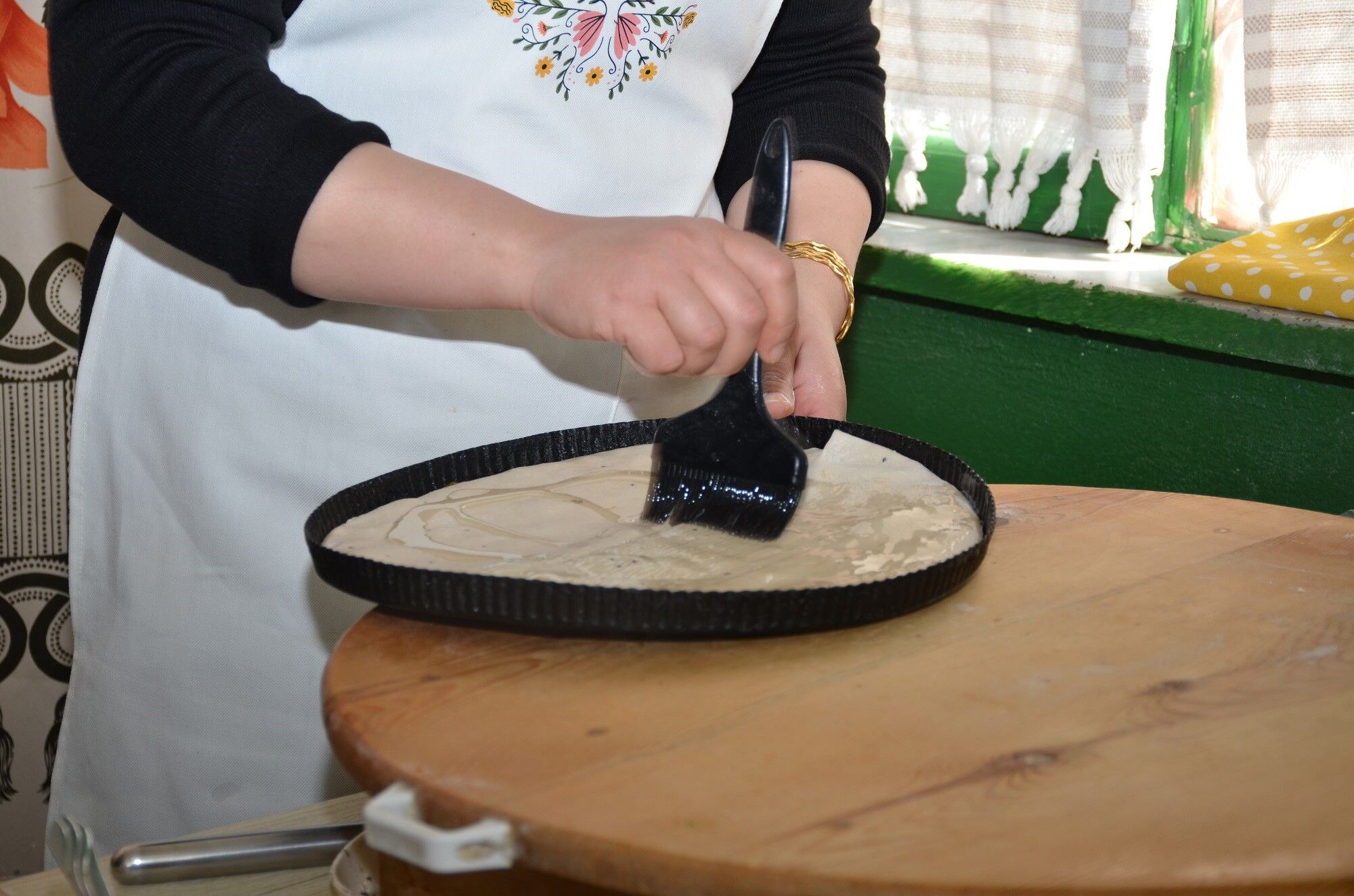 Afşin’de Çiriş Kömbesi Sezonu Açıldı Yöresel Lezzete Yoğun İlgi (9)