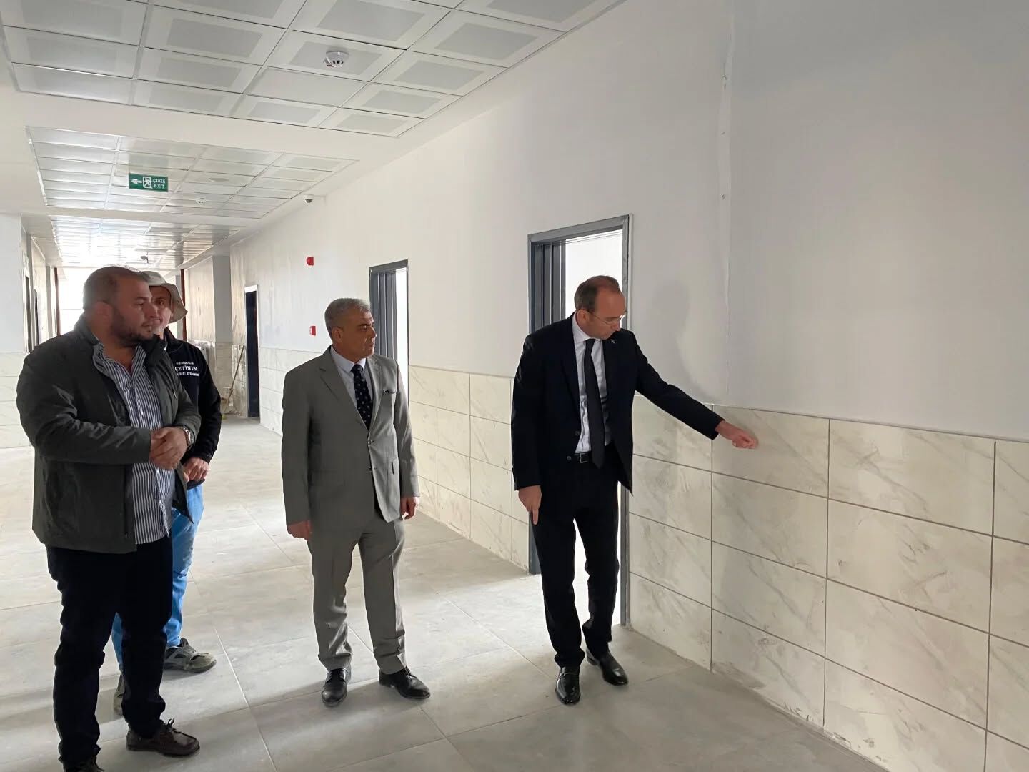 Afşin’de Eğitim Yatırımlarına Yakın Takip Okul İnşaatları İncelendi (6)