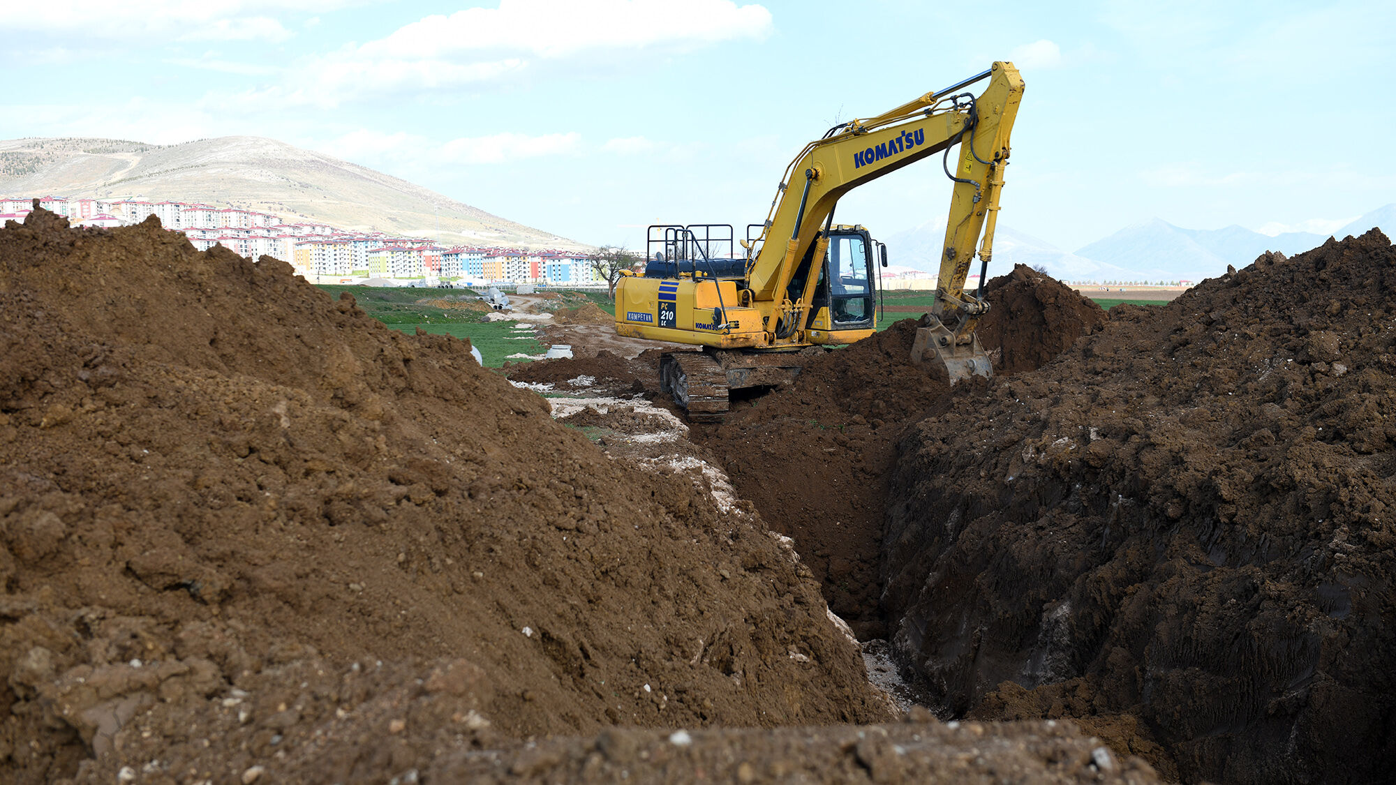 Afşin’de Köy Evleri Yeni Altyapı Hatlarına Kavuşuyor (5)