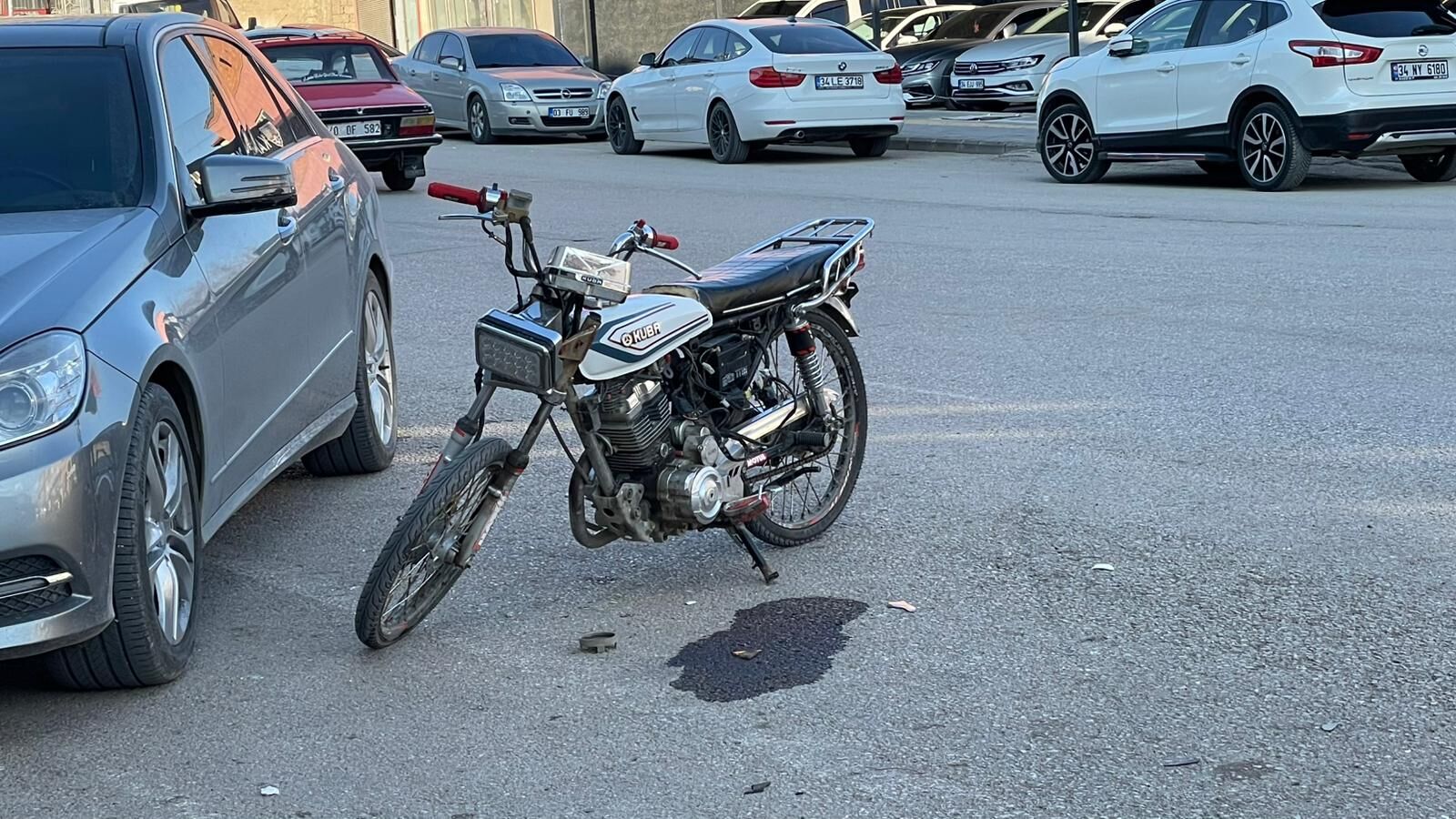 Afşin’de Otomobil Ile Motosiklet Çarpıştı 1 Yaralı2