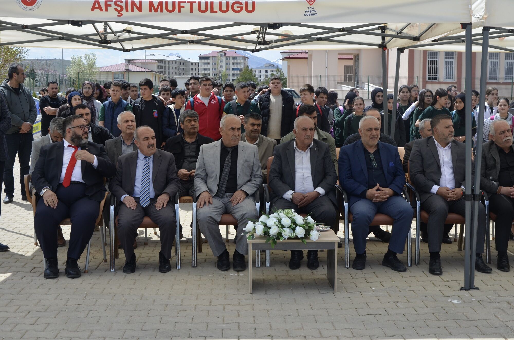 Afşin’de Tatbikat Camii İçin Temel Atma Töreni Gerçekleştirildi (3)