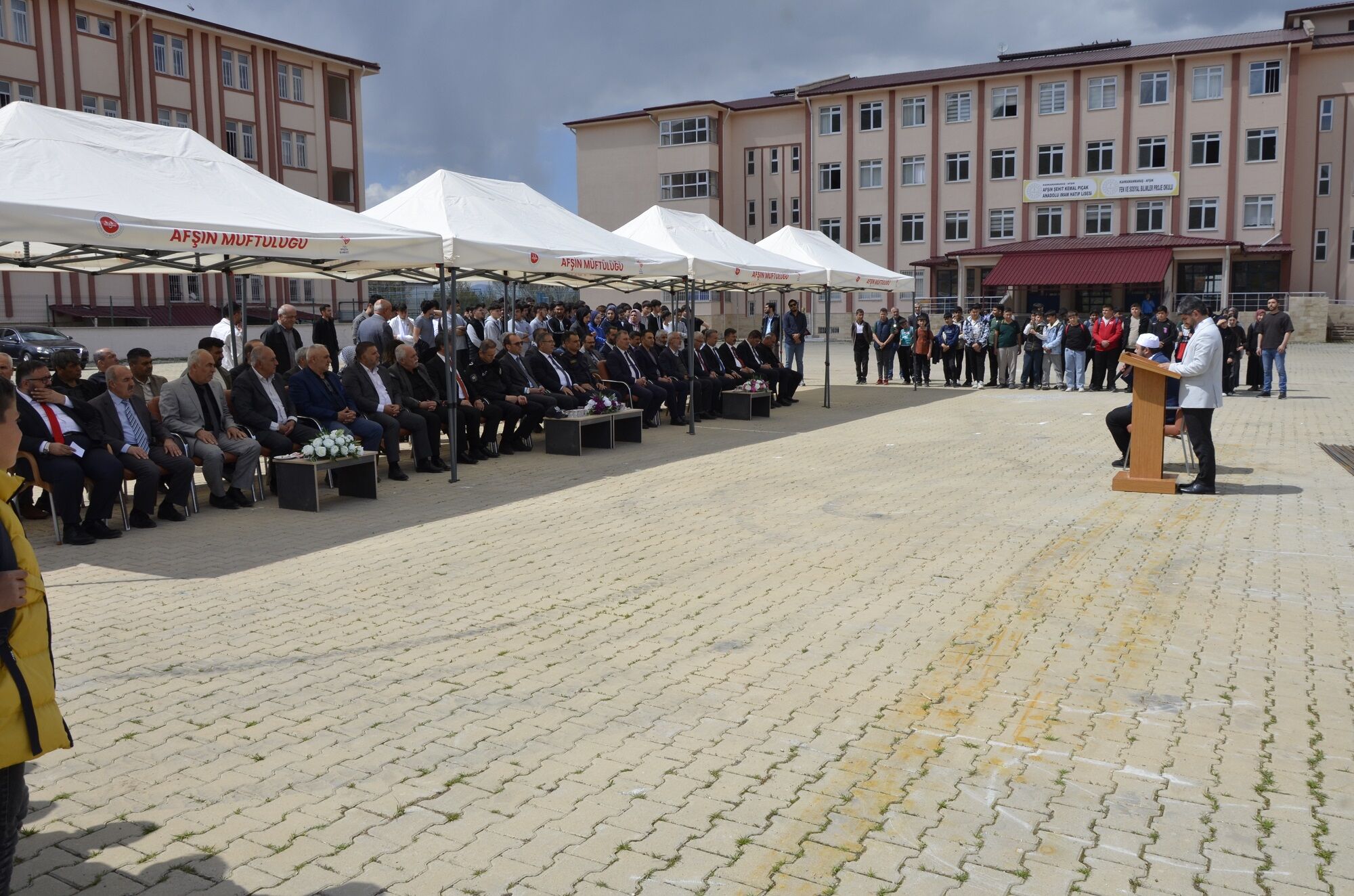 Afşin’de Tatbikat Camii İçin Temel Atma Töreni Gerçekleştirildi (9)