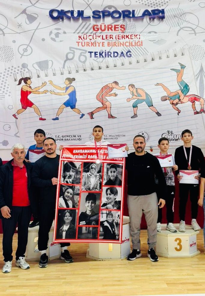 Afşinli Güreşçi Ramazan Tunahan Kılıç Türkiye Şampiyonu Oldu