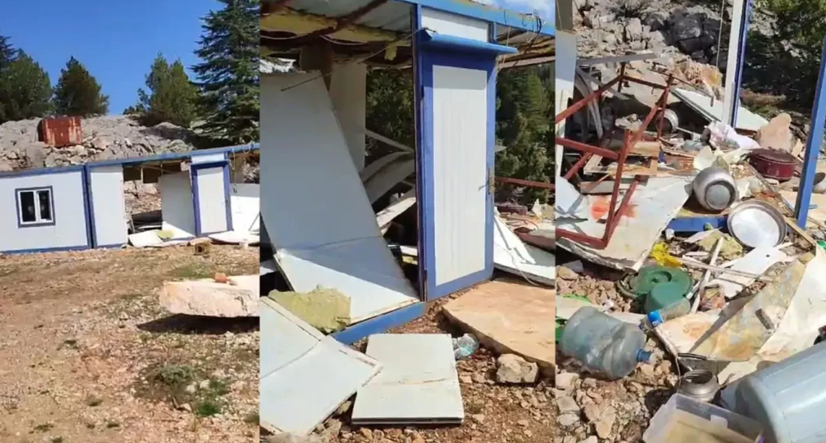 Ayı, Mermer Ocağını Savaş Alanına Çevirdi (2)-1