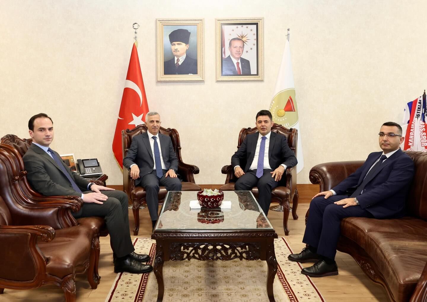 Bakan Yardımcısı Boyraz’dan Vali Ünlüer’e Ziyaret1