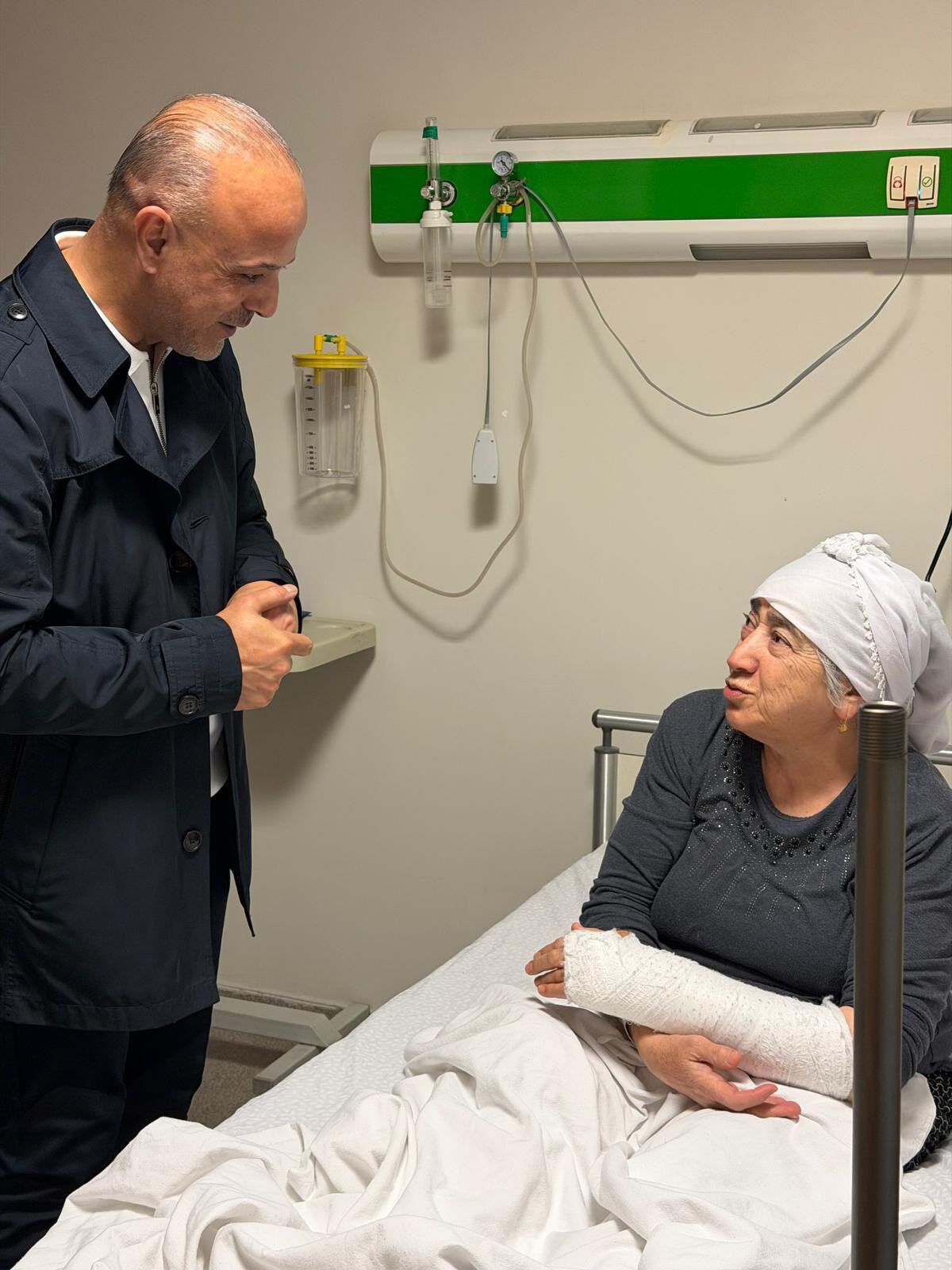 Başkan Koray Kıraç’tan Hastalara Moral Ziyareti6