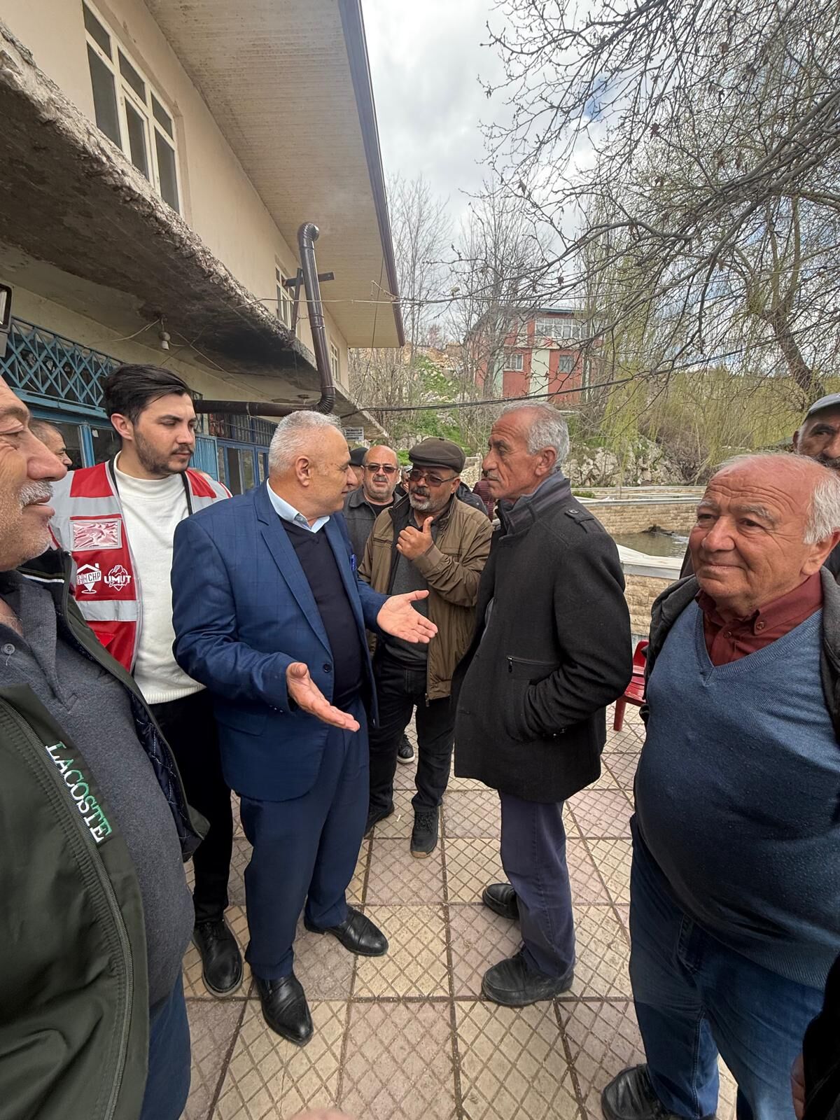 Chp Afşin Teşkilatı Tanır Mahallesi’nde Esnafın Sorunları Yerinde Dinlendi