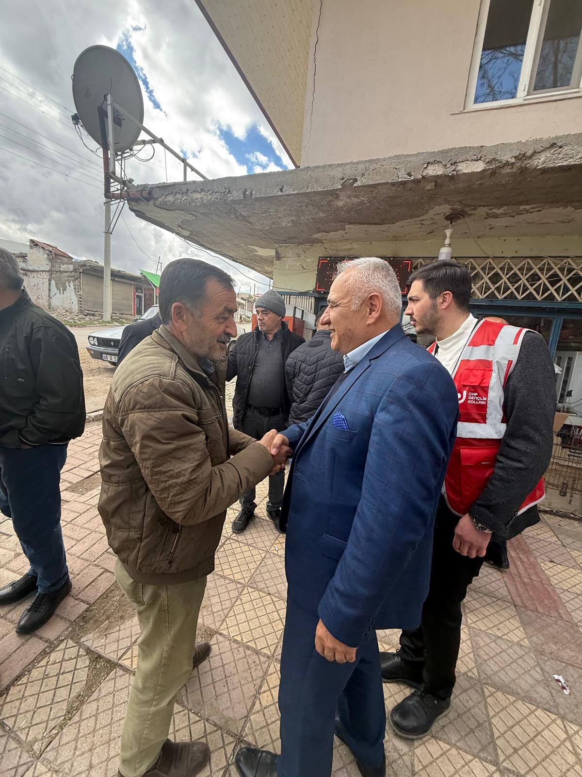 Chp Afşin Teşkilatı Tanır Mahallesi’nde Esnafın Sorunları Yerinde Dinlendi2