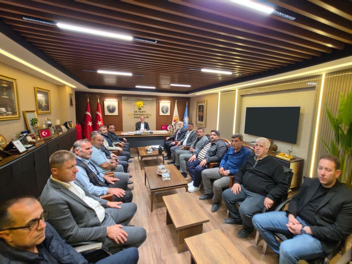 Dulkadiroğlu–Çağlayancerit Yolu İçin Ak Parti İl Başkanlığı’na Ziyaret2