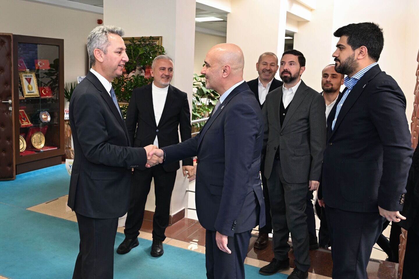 İl Başkanı Gül'den Ksü Rektörlerine Hayırlı Olsun Ziyareti