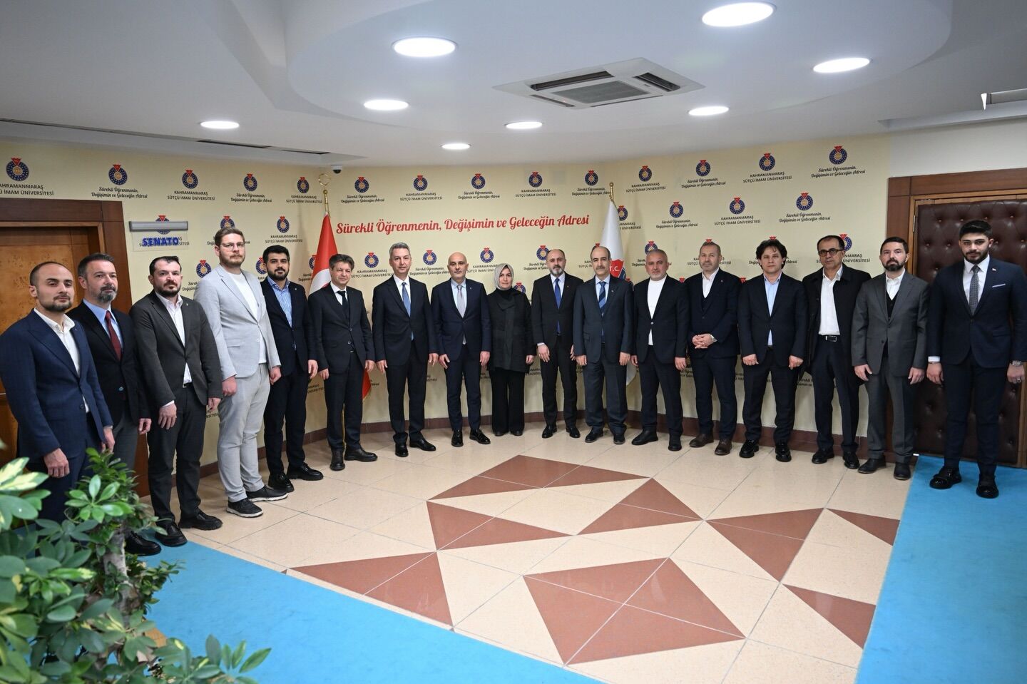 İl Başkanı Gül'den Ksü Rektörlerine Hayırlı Olsun Ziyareti1