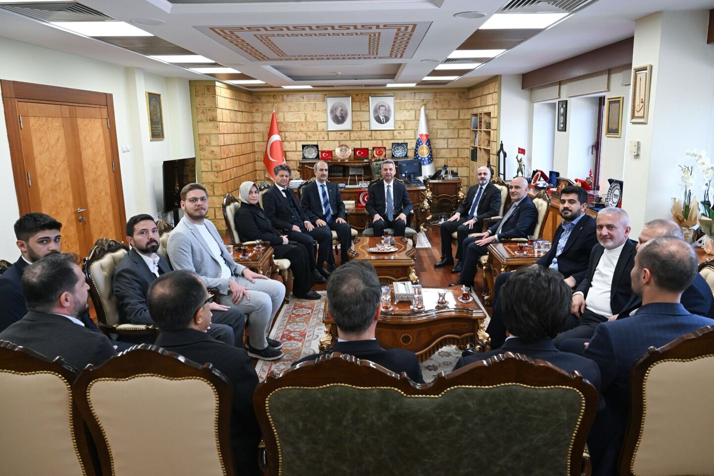 İl Başkanı Gül'den Ksü Rektörlerine Hayırlı Olsun Ziyareti4