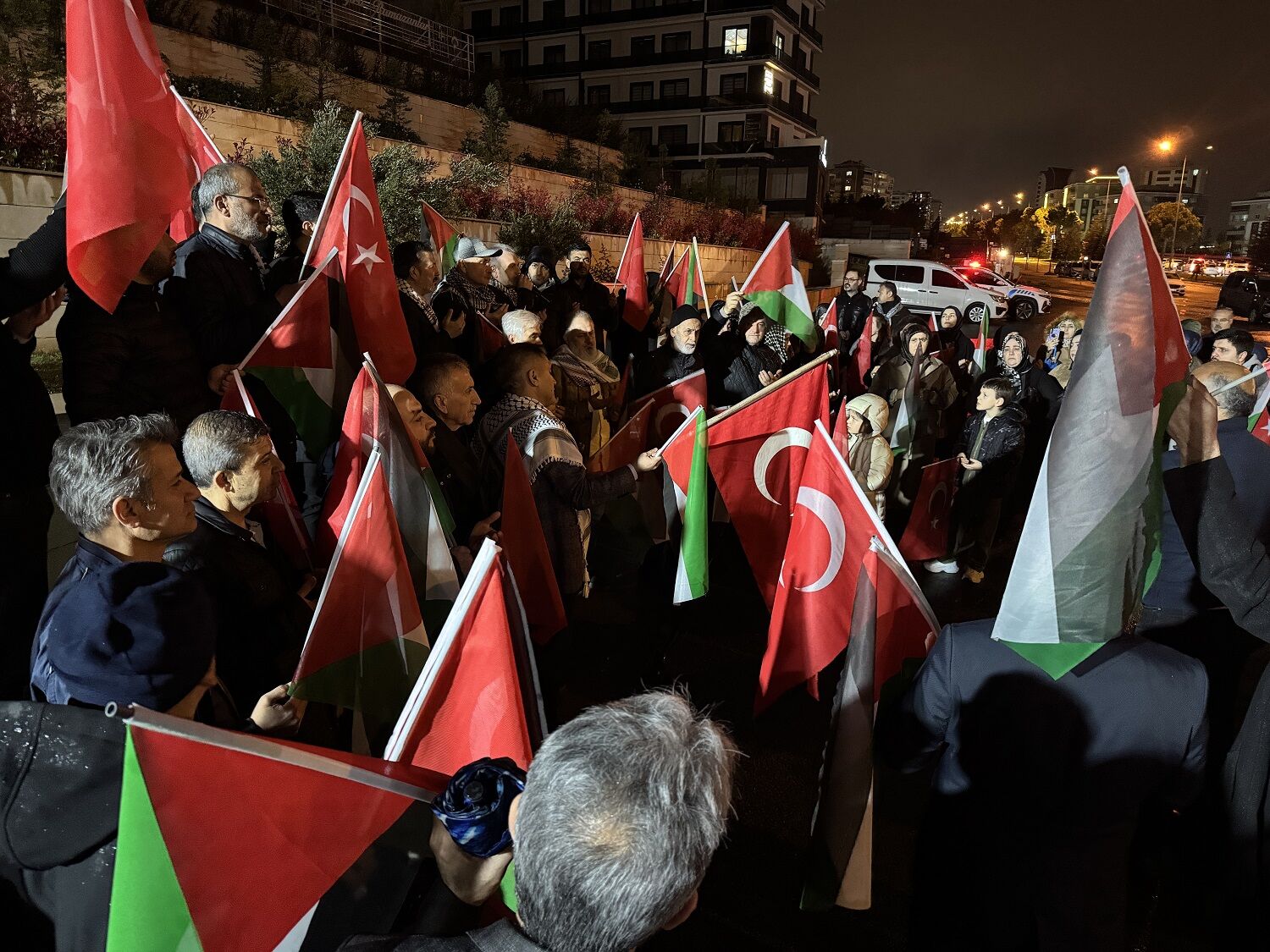 İsrail'in Filistinli Esirlere Yönelik Idam Yasası Protesto Edildi (3)