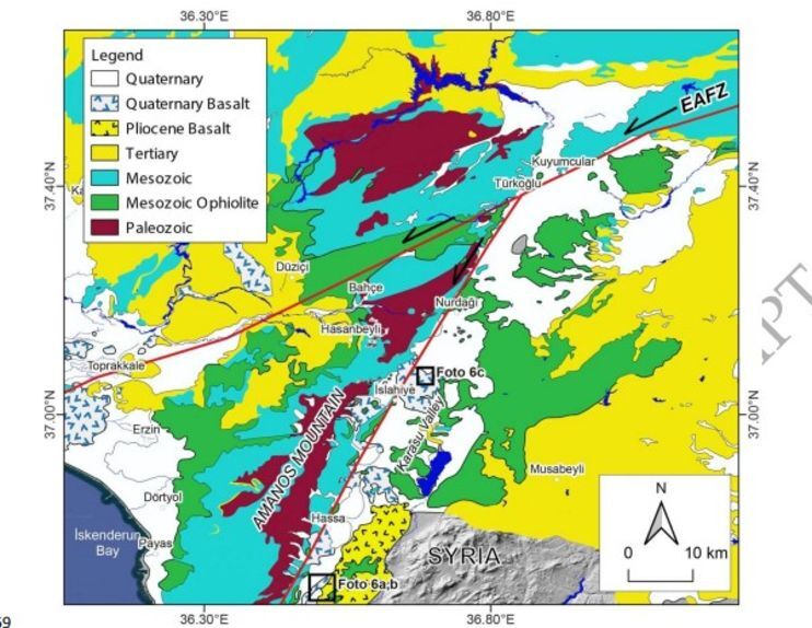 Kahramanmaraş Osmaniye Hattında 1500 Yıllık Deprem Riski