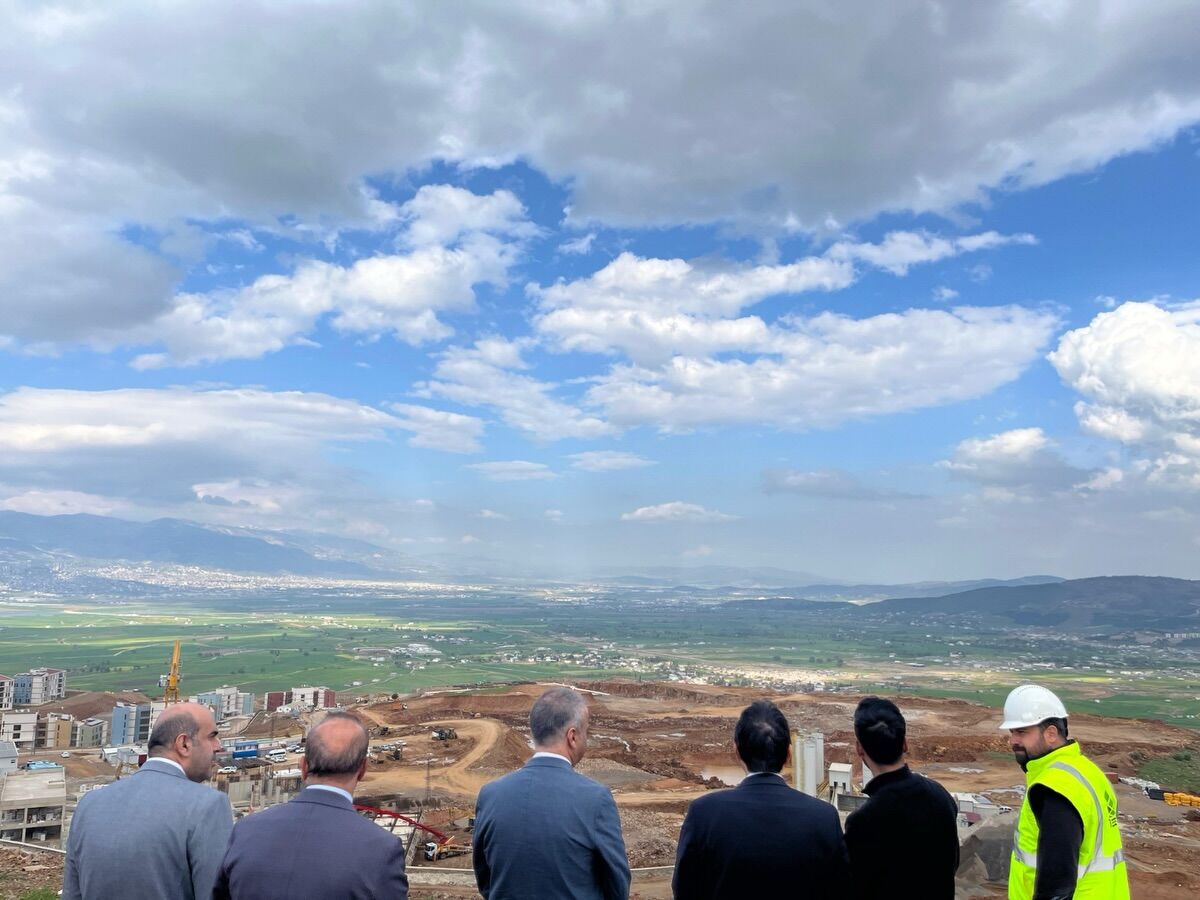 Kahramanmaraş Şehir Hastanesi İnşaatında İnceleme Çalışmalar Yerinde Görüldü