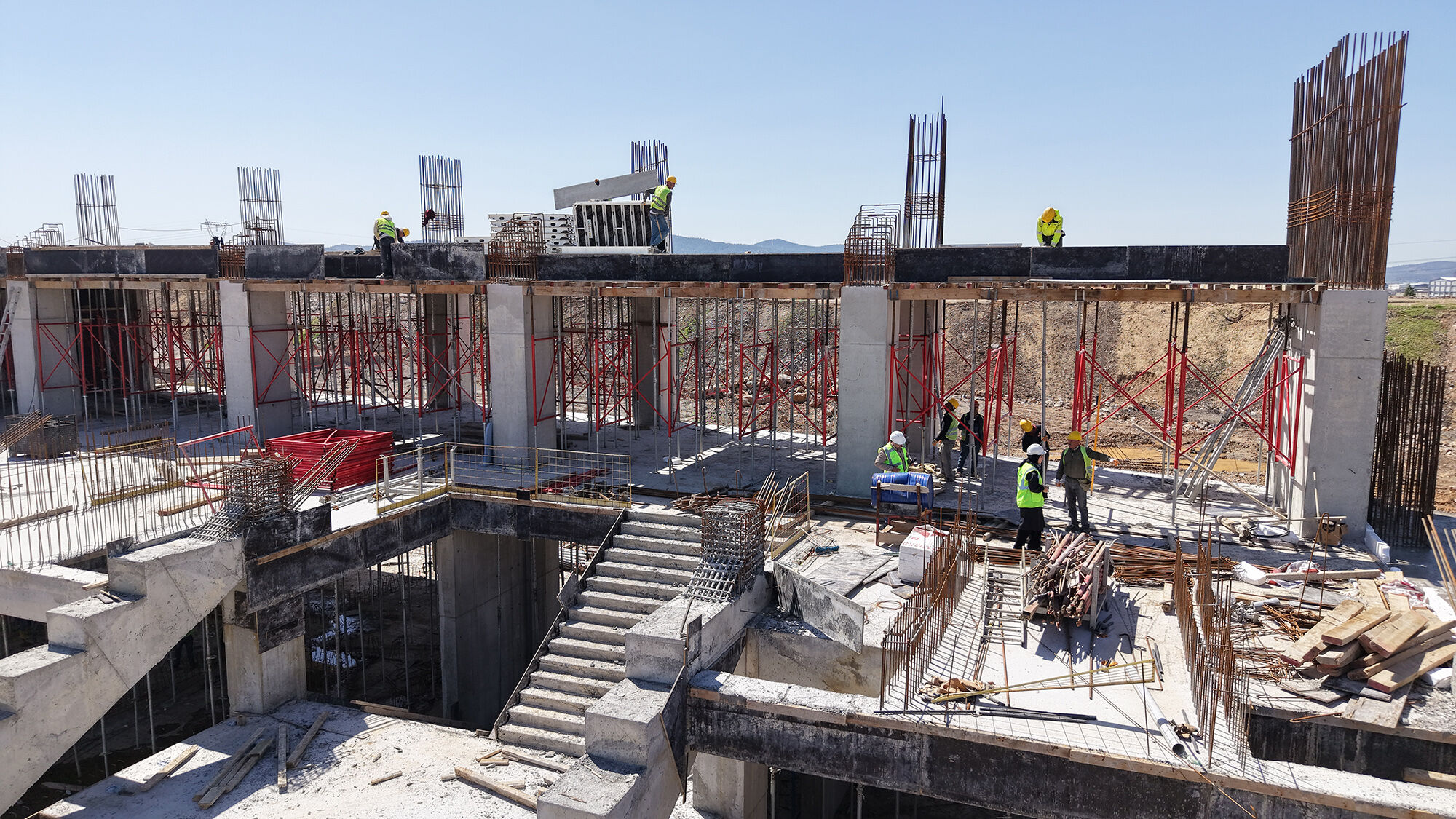 Kahramanmaraş Stadyumu Hızla Yükseliyor (2)
