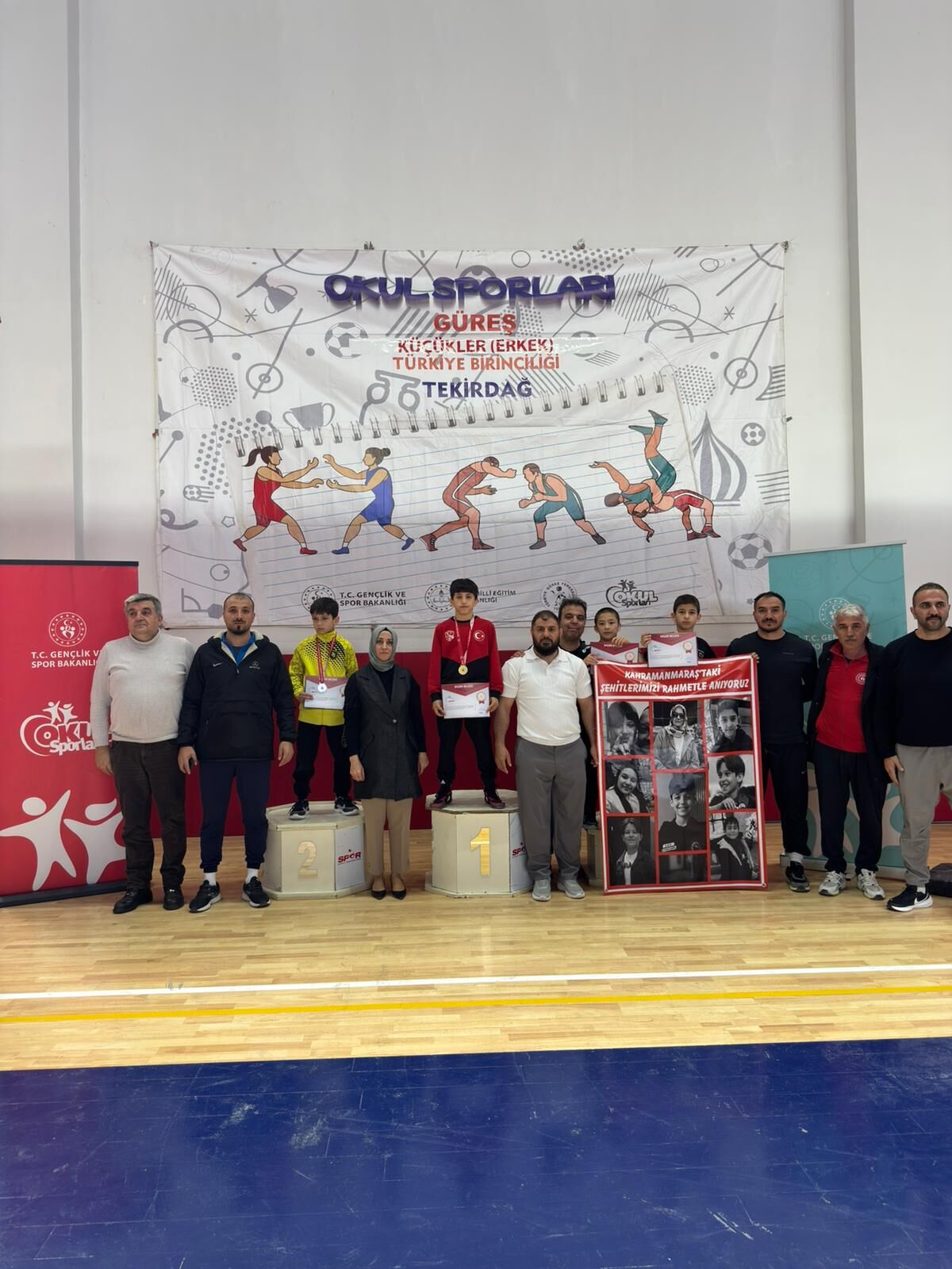 Kahramanmaraşlı Güreşçiler Türkiye Şampiyonasında İlk 5’Te