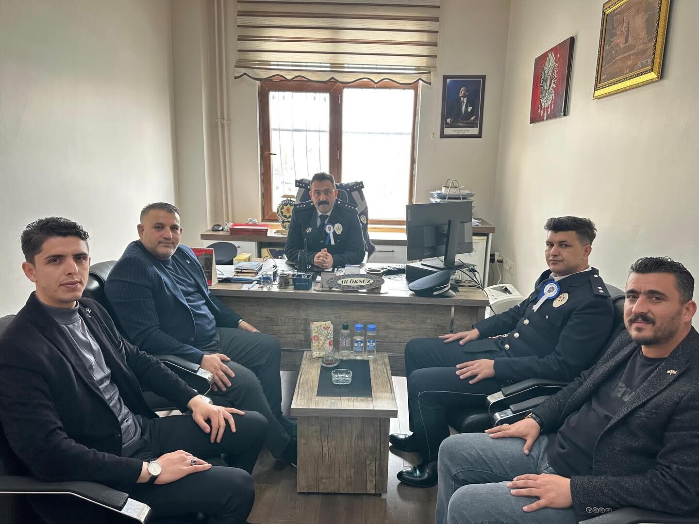 Karabulut Ve Heyetinden Polis Merkezi’ne Ziyaret1