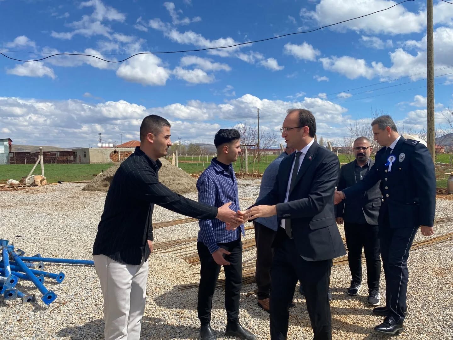 Kaymakam Sarıdoğan’dan Şehit Ailesi Ve Gaziye Anlamlı Ziyaret