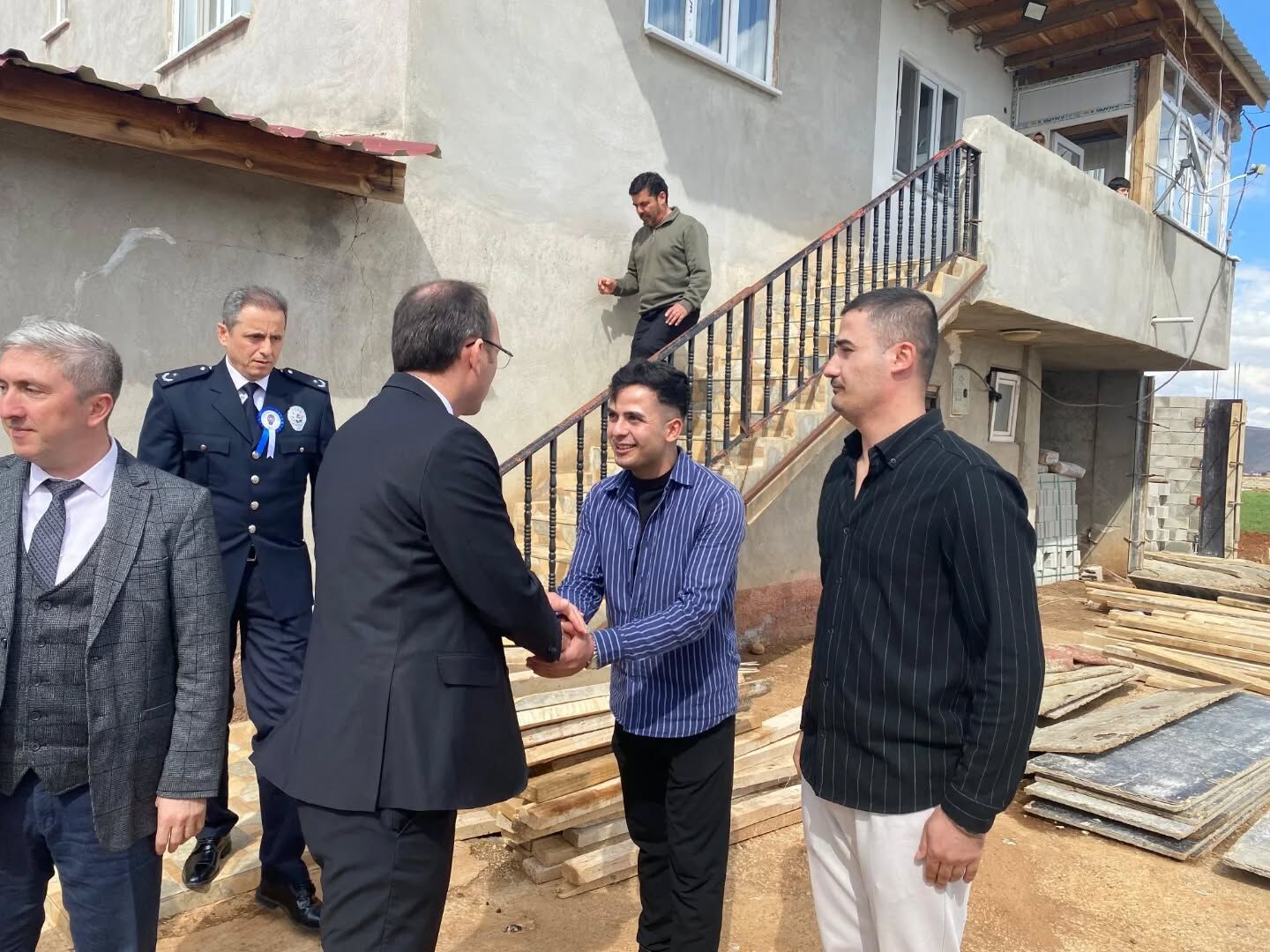 Kaymakam Sarıdoğan’dan Şehit Ailesi Ve Gaziye Anlamlı Ziyaret3